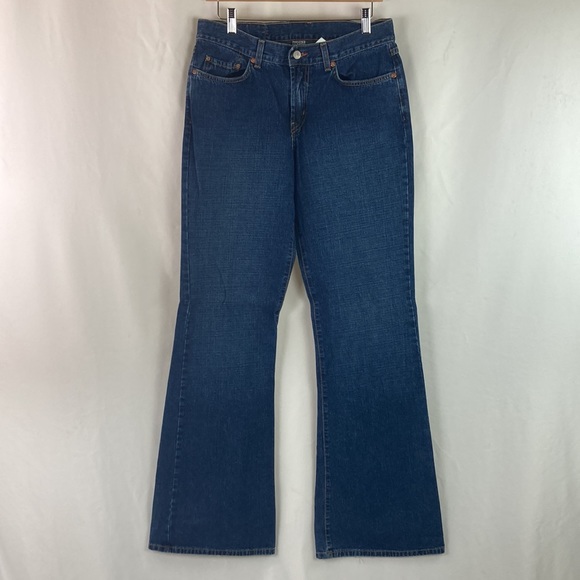 Lucky Brand Dungarees Good Treasures Reverse Tie Die Blue Jeans. Size 12/31. - Picture 7 of 7